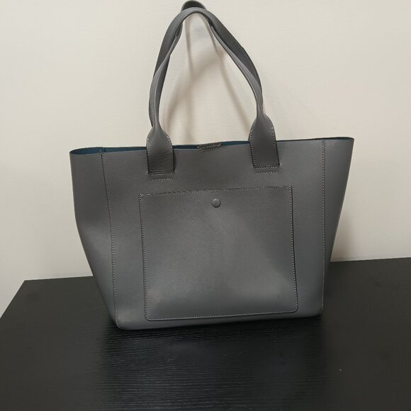 J. Crew Handbags - Banana Republic Gray Tote Bag